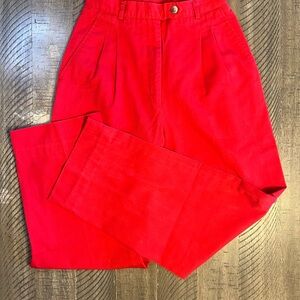 Nordstrom’s Women’s Vintage Red Pants